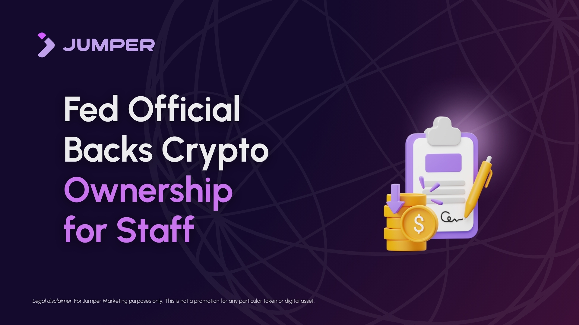 Fed’s Top Regulator Urges Allowing Staff to Own Crypto