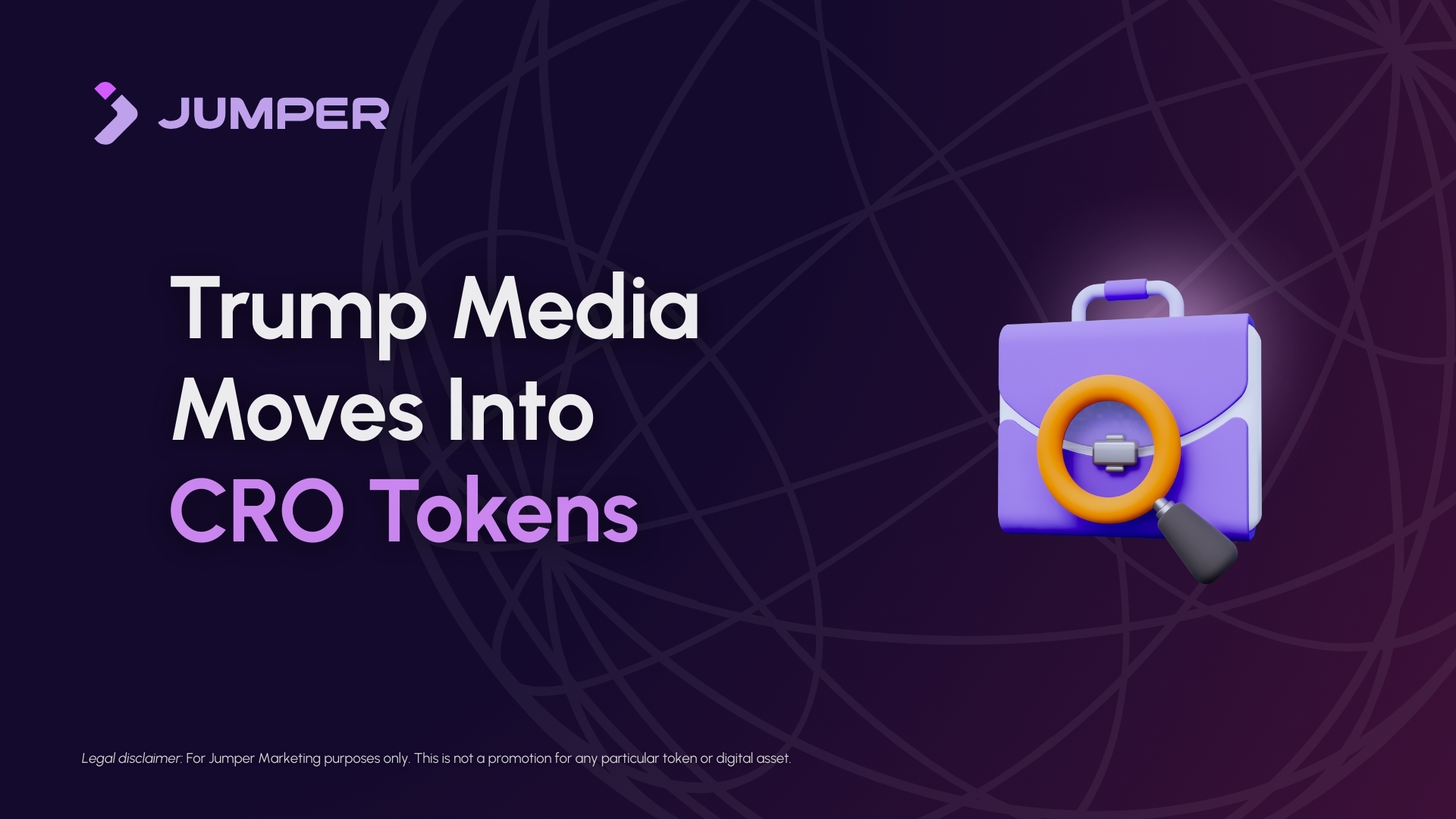Trump Media’s Crypto Play: SPAC to Hoard CRO Tokens