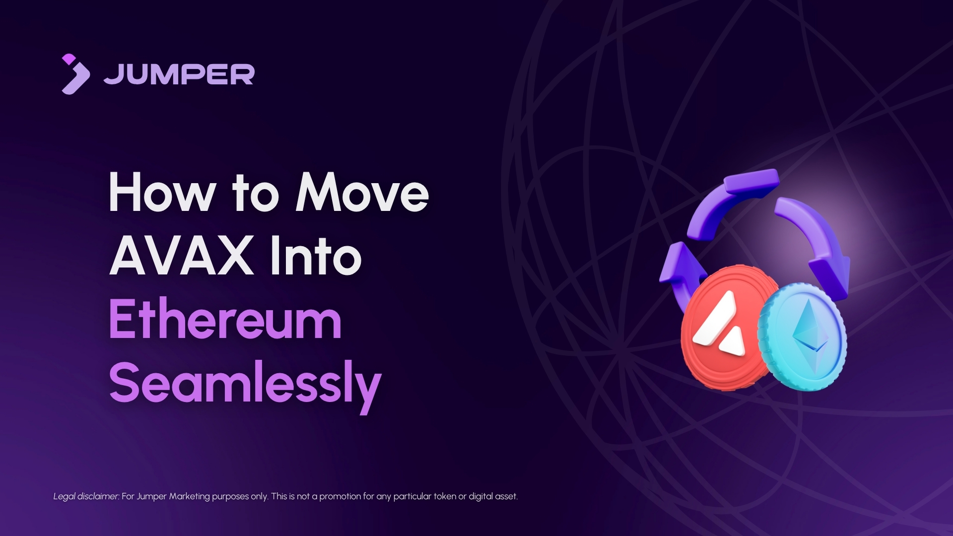 How to Swap AVAX to ETH with Jumper