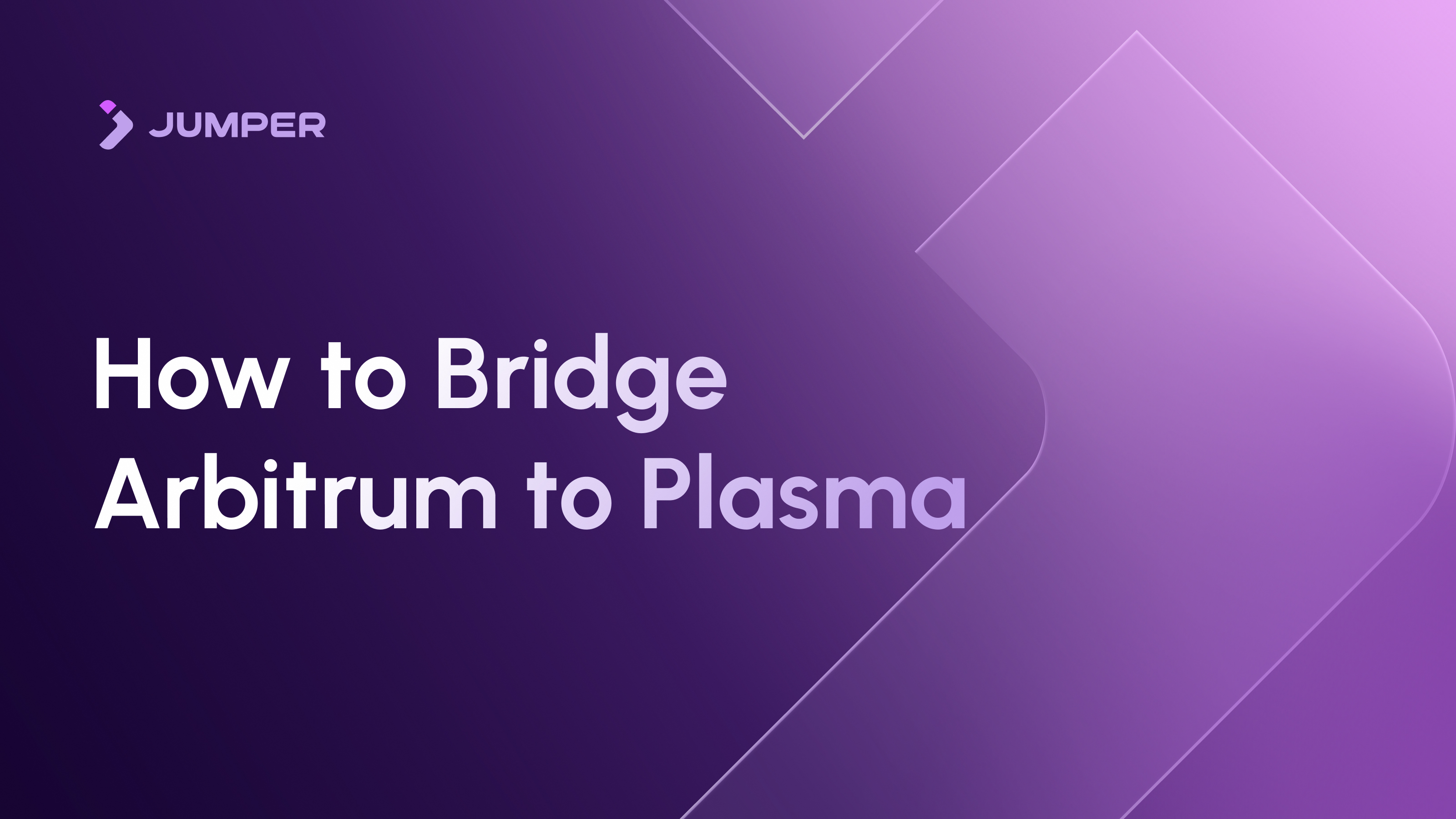 How to Bridge from Arbitrum to Plasma