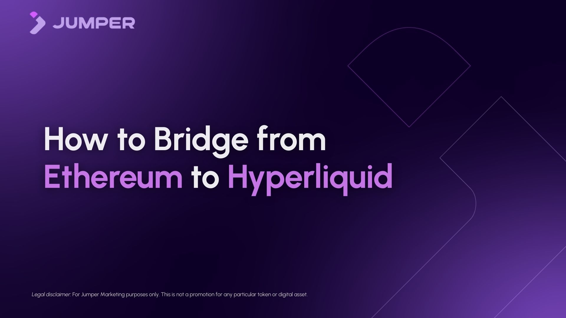 How to Bridge from Ethereum to Hyperliquid