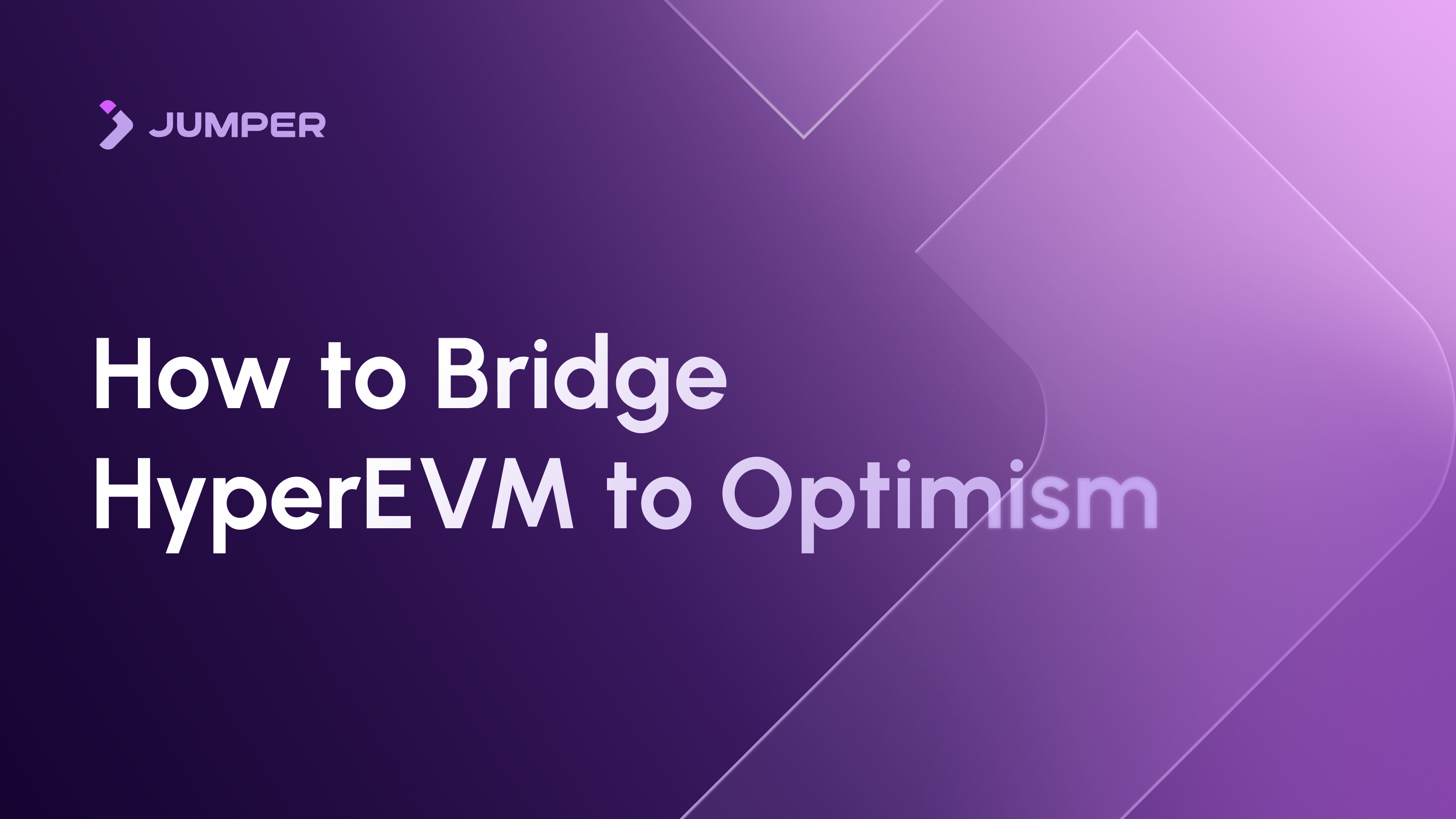 How to Bridge from HyperEVM to Optimism
