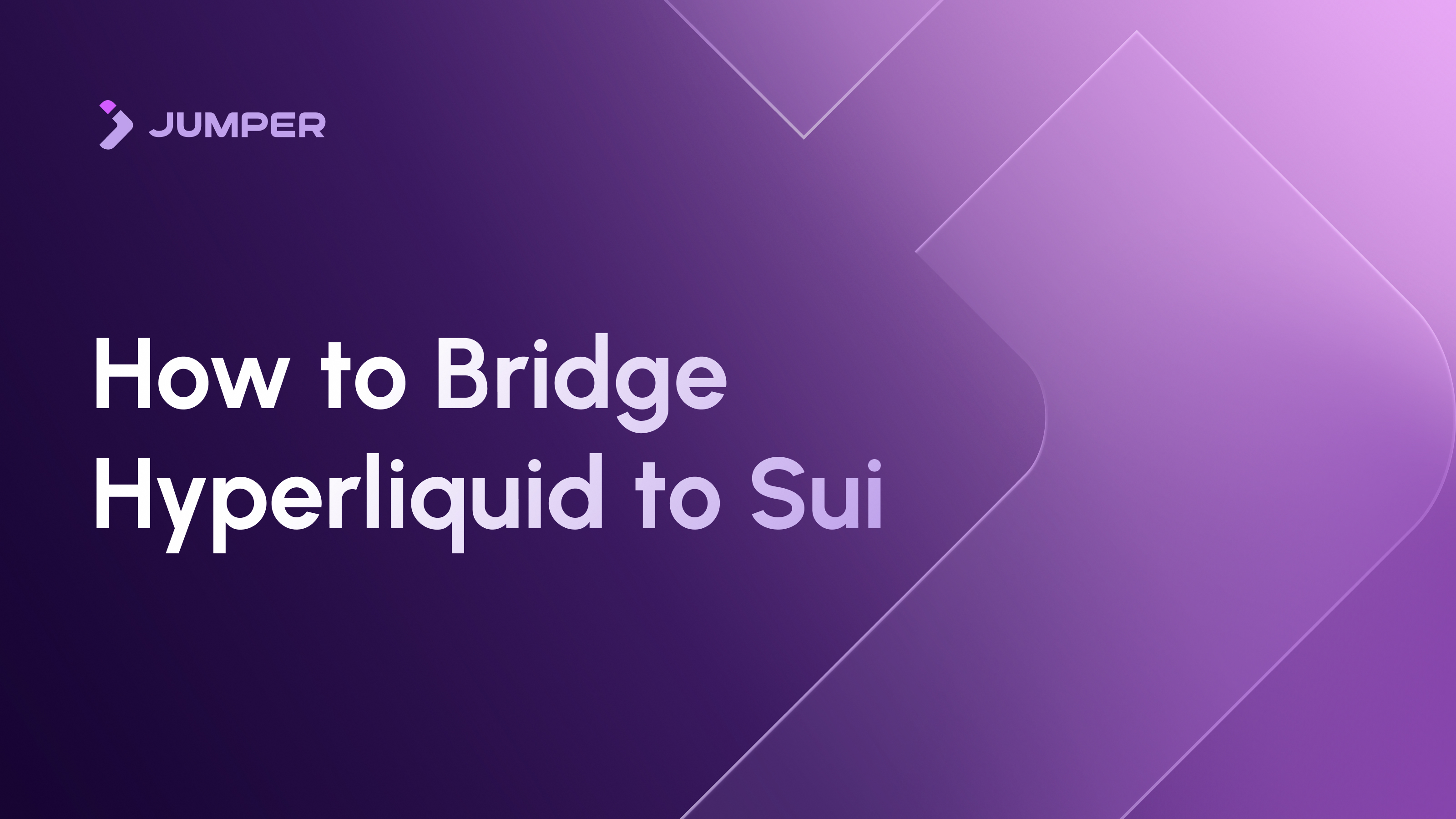 How to Bridge from Hyperliquid to Sui