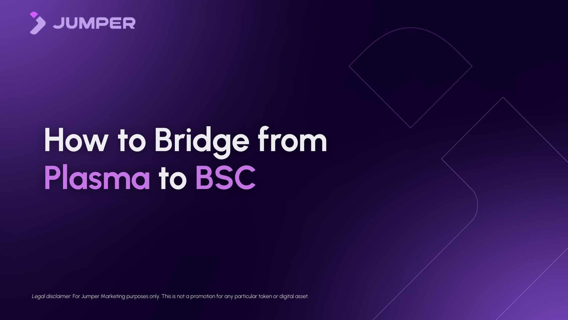 How to Bridge from Plasma to BSC