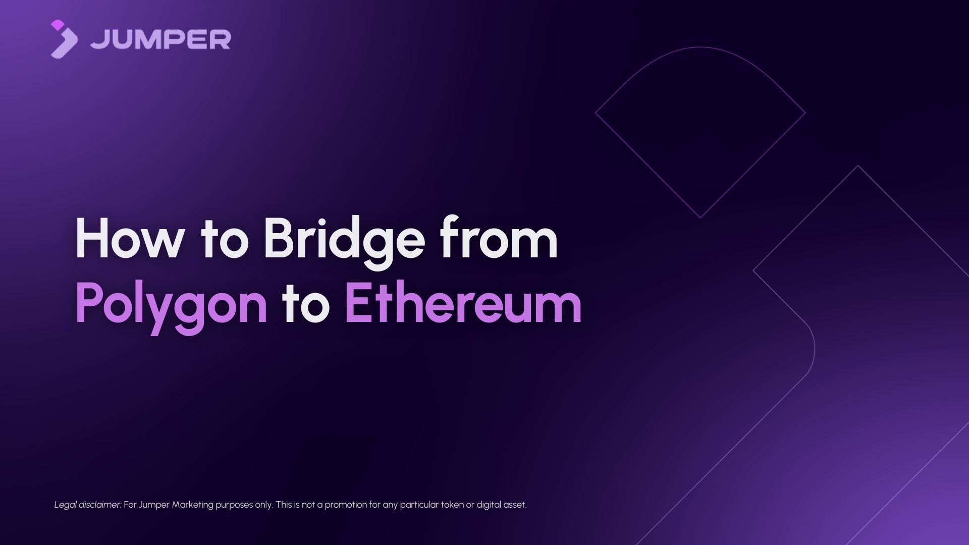 How to Bridge from Polygon to Ethereum