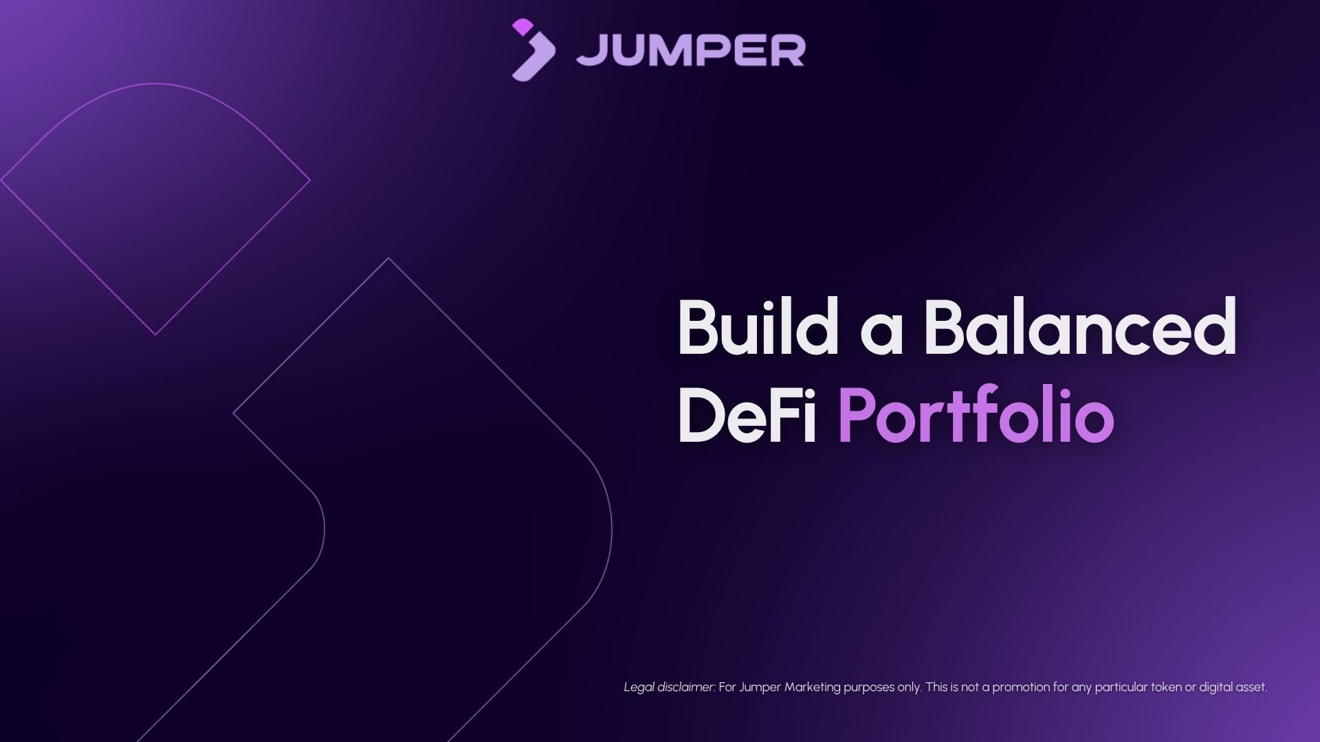 How to build a balanced crypto DeFi portfolio