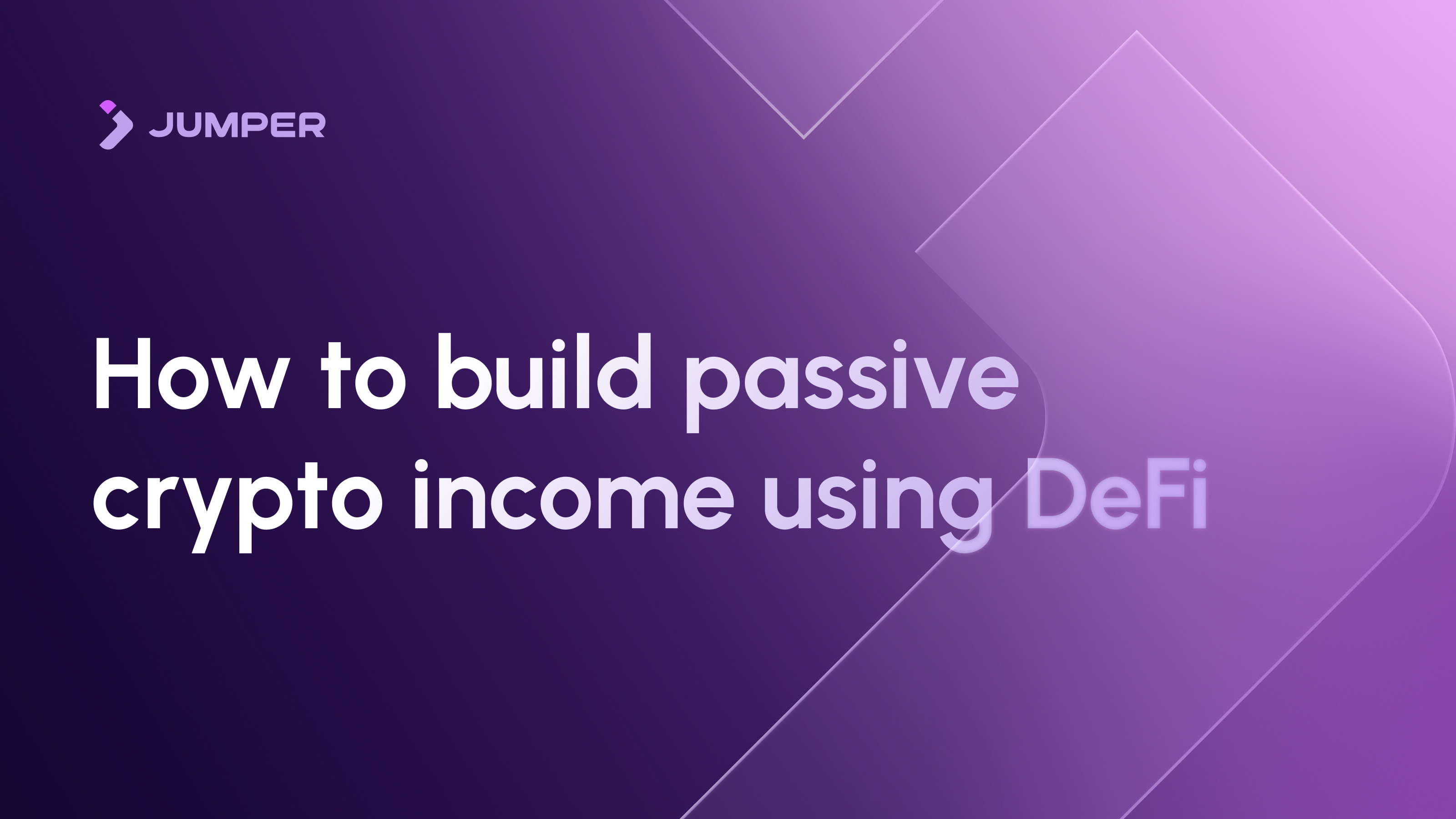 How to build passive crypto income using curated DeFi opportunities