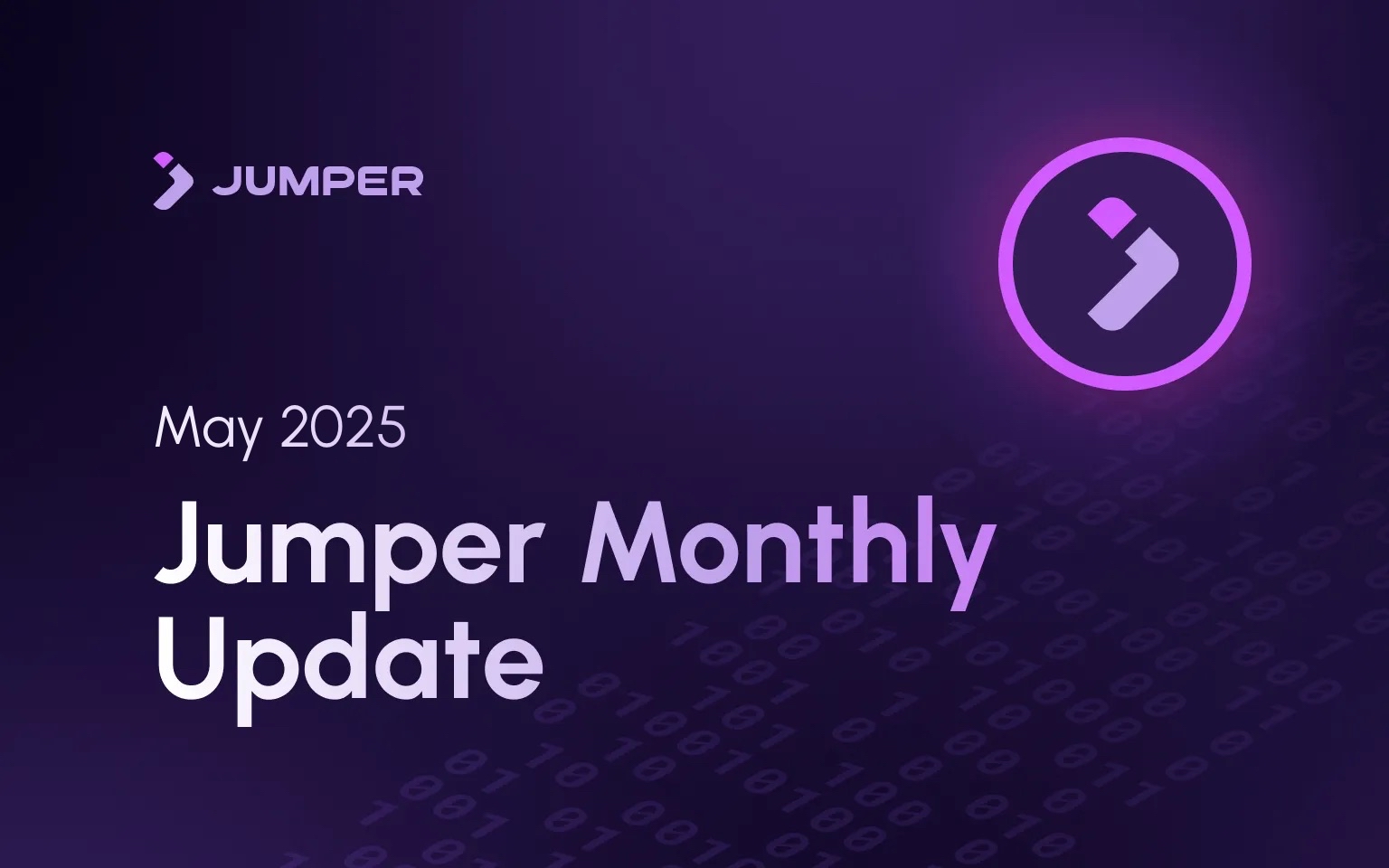 Jumper Monthly Update - May 2025