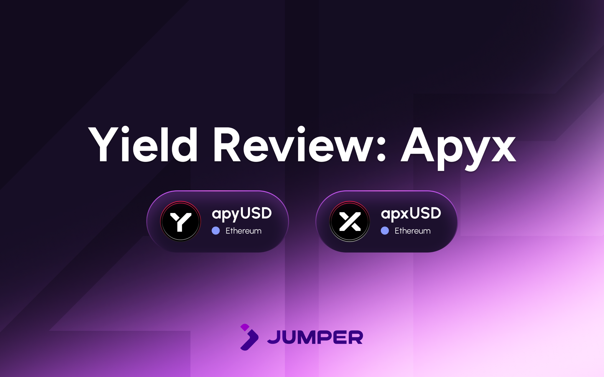 Yield Review: Apyx Vault on Jumper Earn