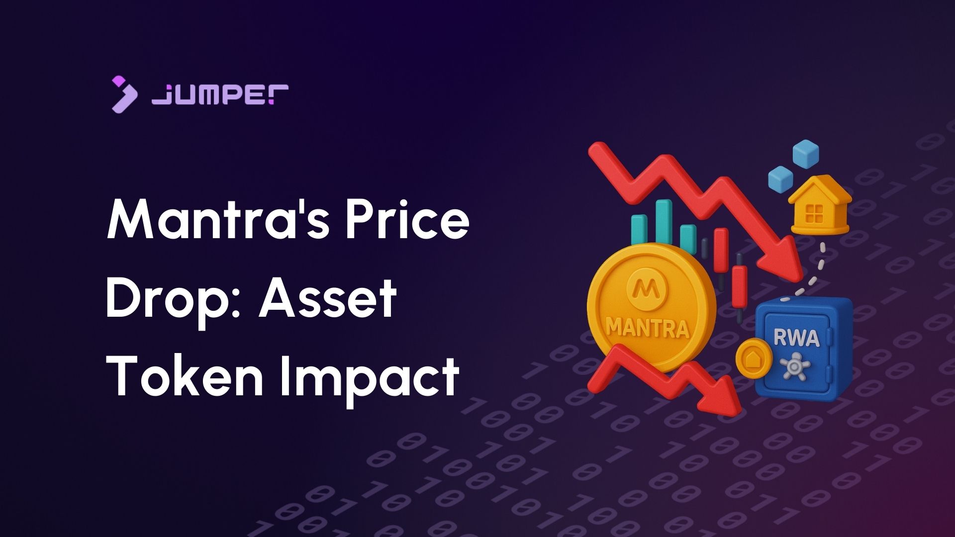 What caused Mantra’s price to plummet and what’s happening with its real-world asset token?