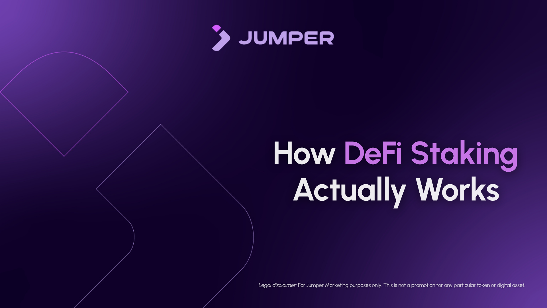 What staking is in DeFi and how it works