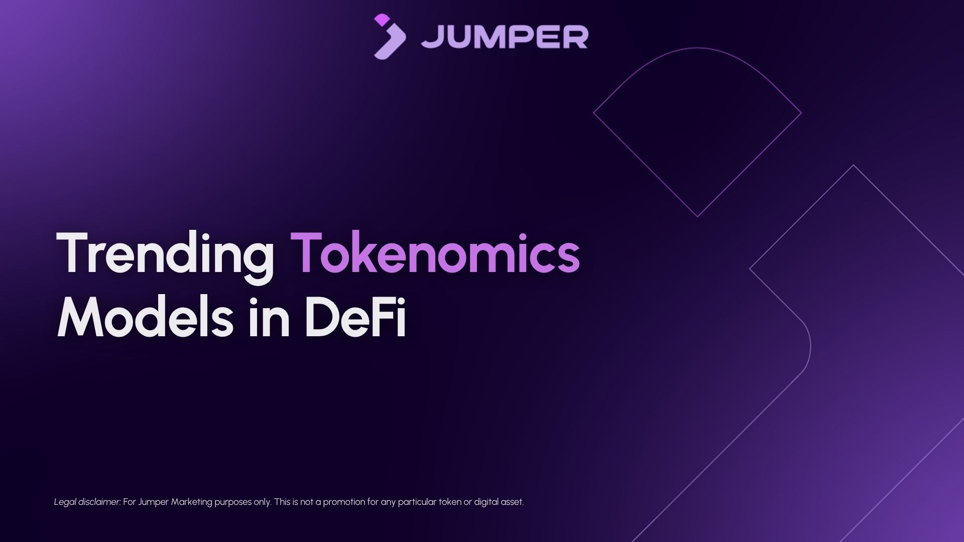 What tokenomics models are trending in DeFi right now?